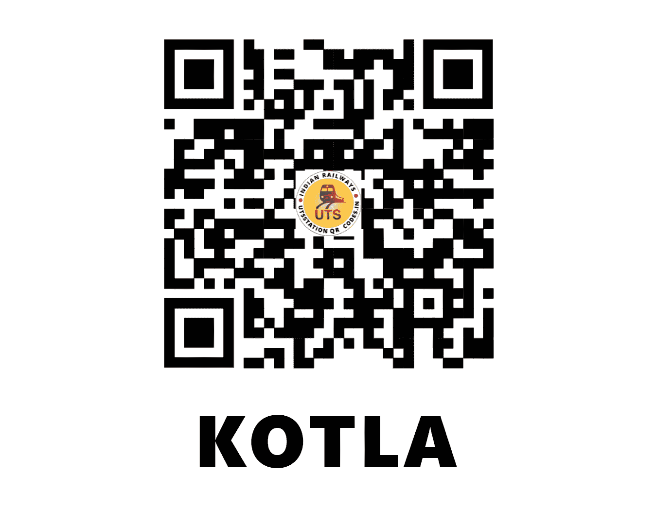 UTS QR Code for KOTLA - KOLA (SC - ANDHRA PRADESH)